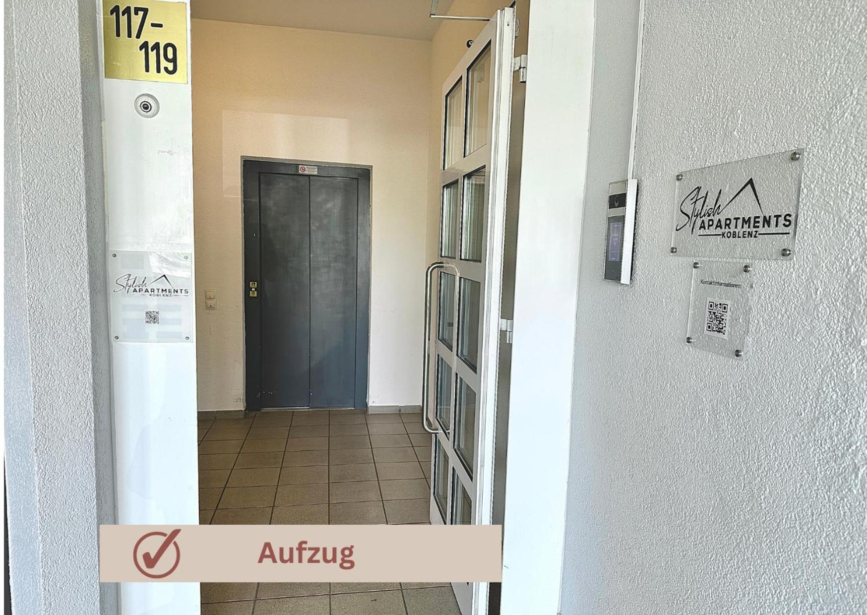 African-Style Apartment - Stadtnah, Parkplatz, E-Ladestation Fuer Auto & Fahrraeder, Gitterbox Fuer Fahrraeder, Fitnessstudio 科布倫茨 外观 照片